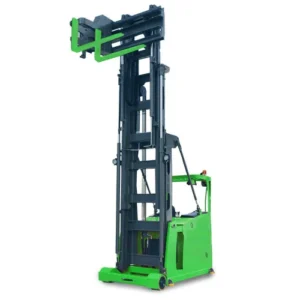 Seated 3 Way VNA Forklift 1.5 Ton - Narrow Aisle Stacker 10m